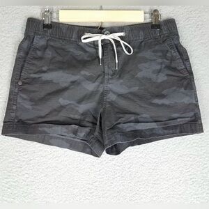 VUORI Women’s Ripstop shorts black/gray camo sz small